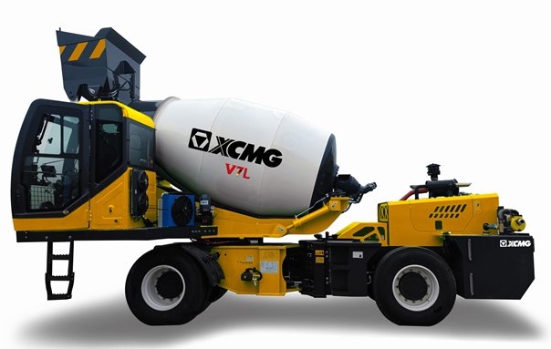 Фотография Самозагружающийся бетоносмеситель с шарнирно-сочлененной рамой SLM4