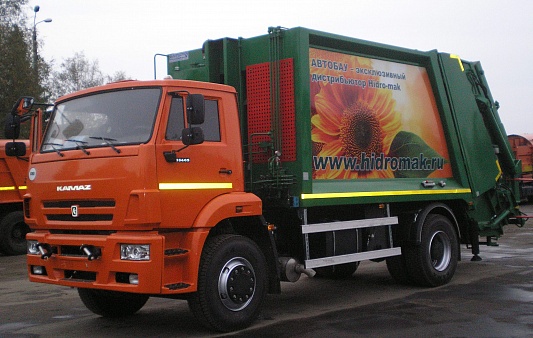 Мусоровоз с задней загрузкой МКЗ 7017 К2 (784606) HM-16