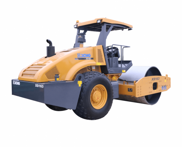 Каток одновальцовый грунтовый с гидравлическим полным приводом XS163