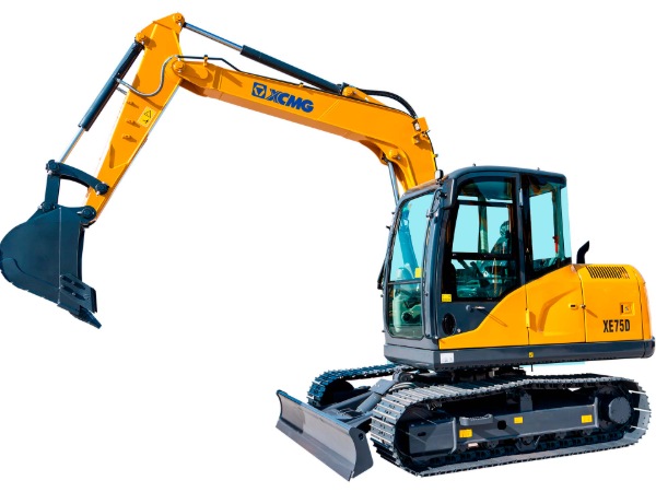 Мини-экскаватор XCMG XE75D