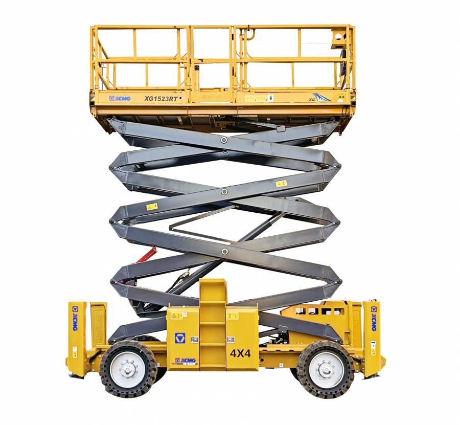 Фотография Ножничный дизельный подъемник XG1523RT