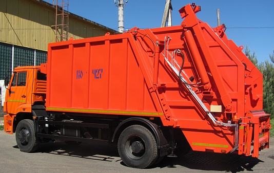 Мусоровоз с задней загрузкой КО-427-52