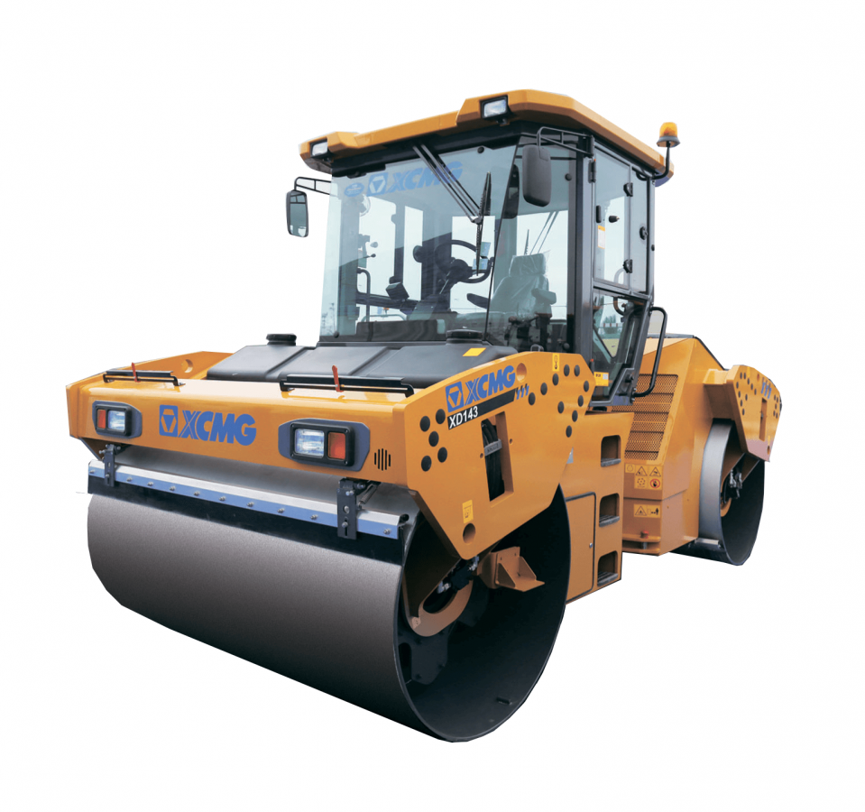 Асфальтовый тандемный каток XD143