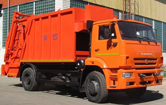 Мусоровоз с задней загрузкой КО-427-52