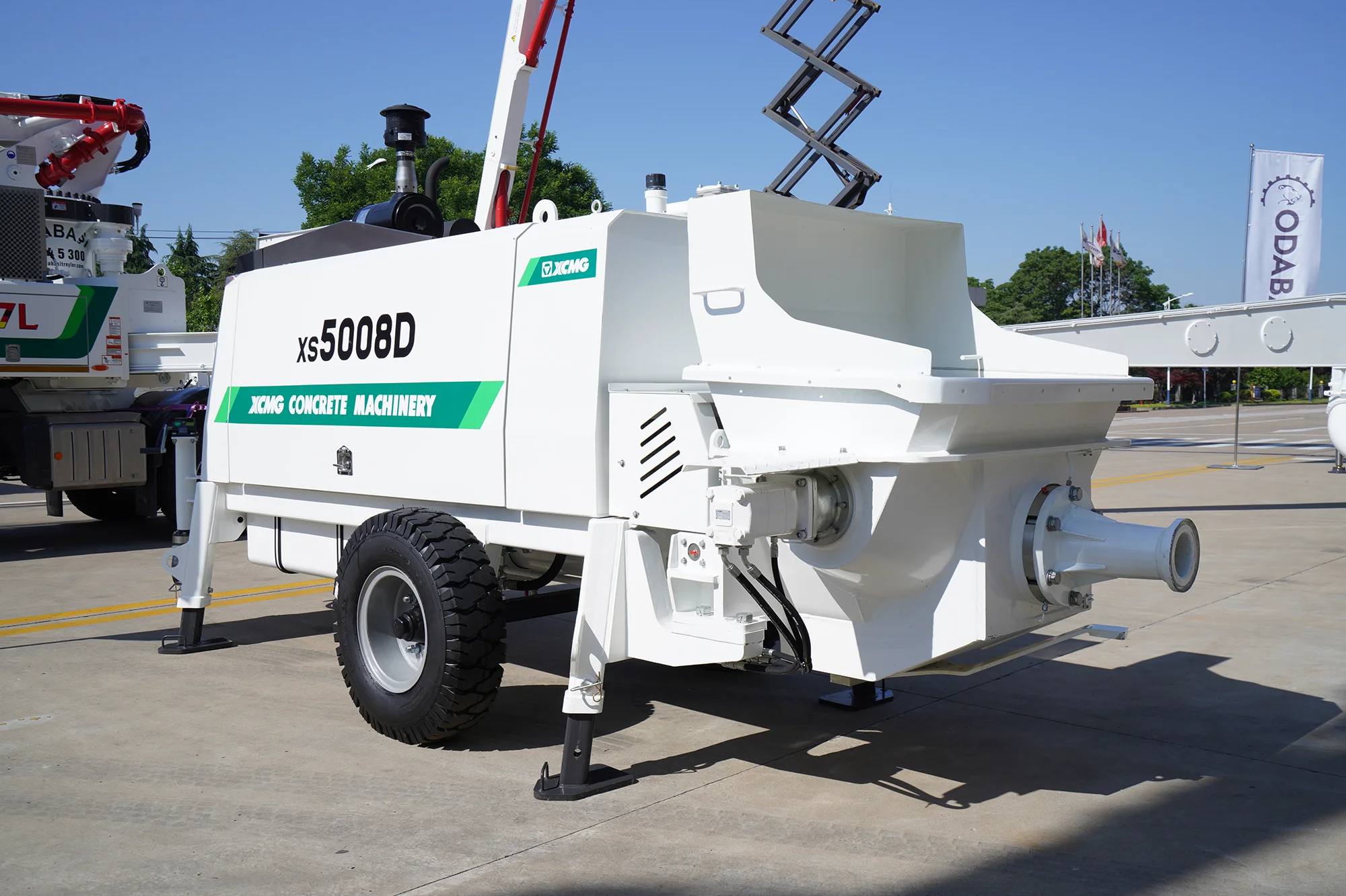 Фотография Стационарный бетононасос XS5008D