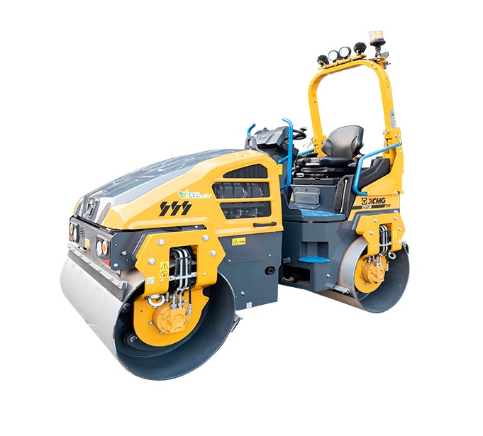 Каток тротуарный двухвальцовый XD120