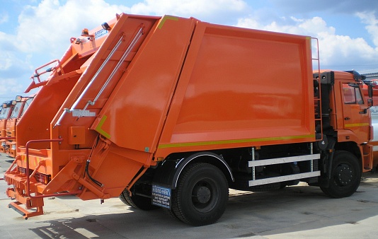 Мусоровоз с задней загрузкой МКЗ 7017 К2 (784606) HM-16
