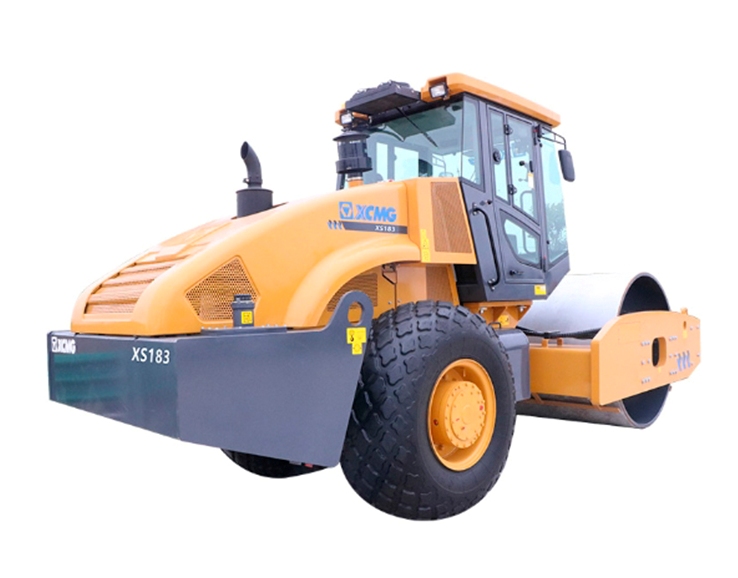 Каток одновальцовый грунтовый с гидравлическим полным приводом XS183