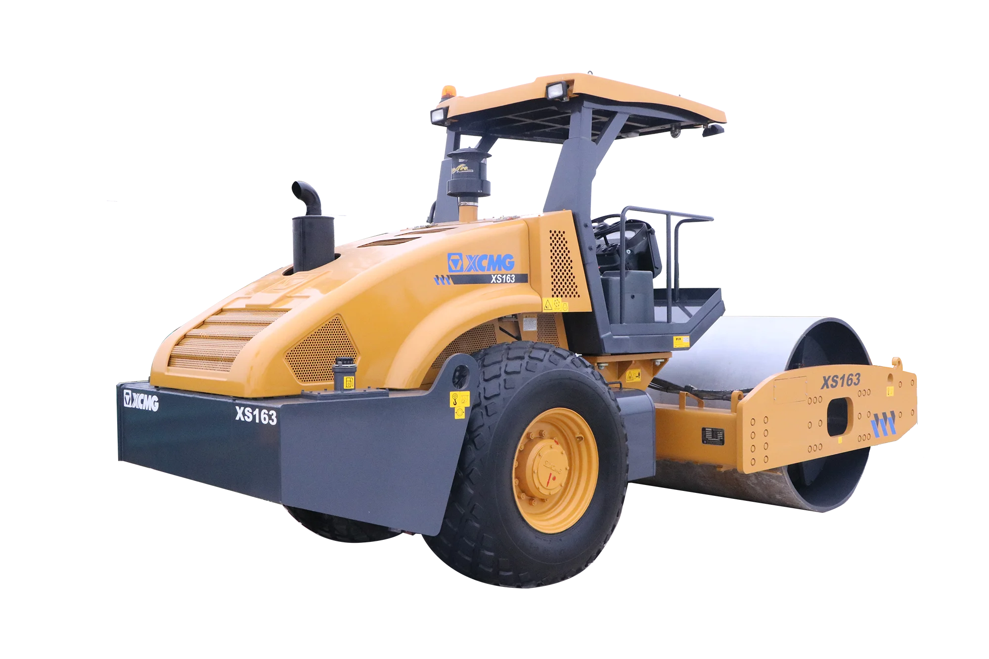 Фотография Каток одновальцовый грунтовый с гидравлическим полным приводом XS163