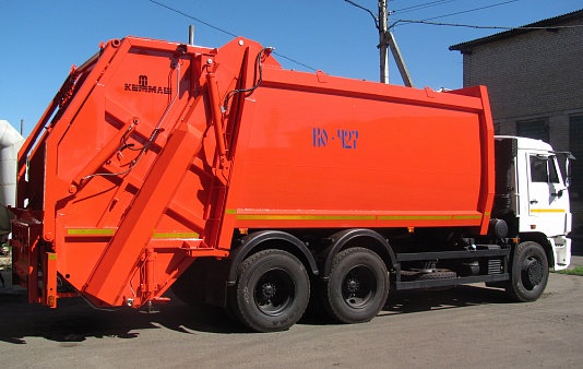 Мусоровоз с задней загрузкой КО-427-80