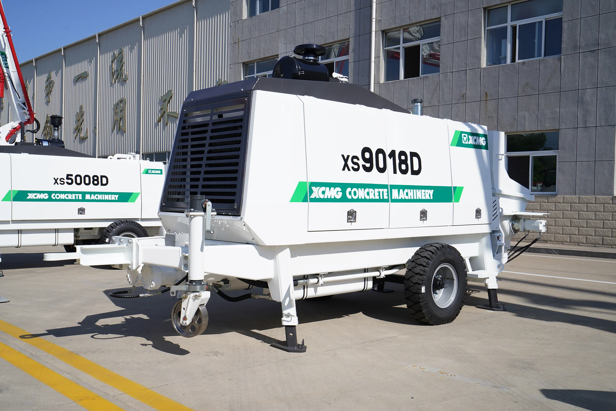 Фотография Стационарный бетононасос XS9018D