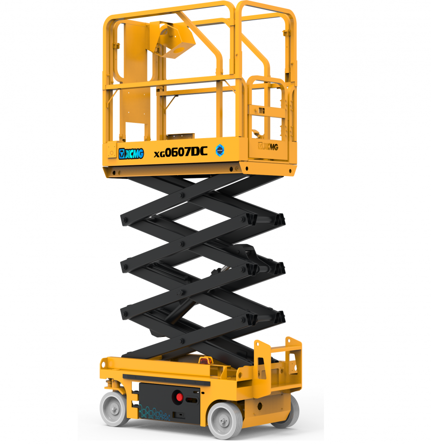 Фотография Ножничный электрический подъемник XG0607DC