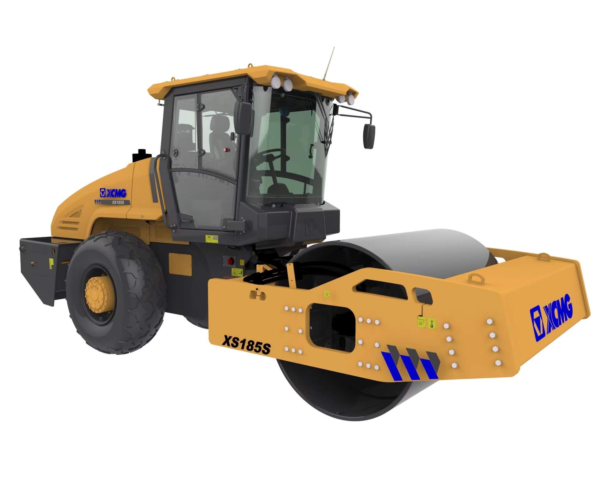 Каток одновальцовый грунтовый с гидравлическим полным приводом XS185S