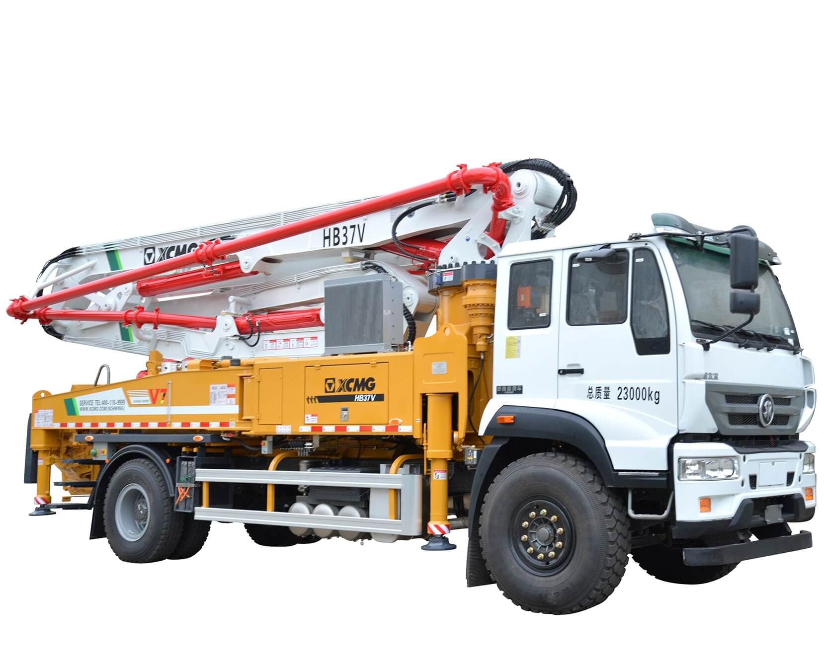 Автобетононасос HB37V