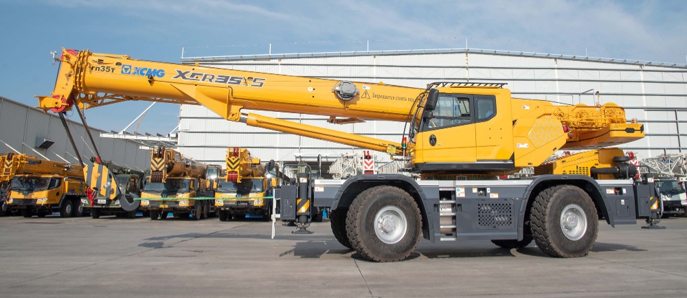 Фотография Короткобазный кран XCMG XCR35_S