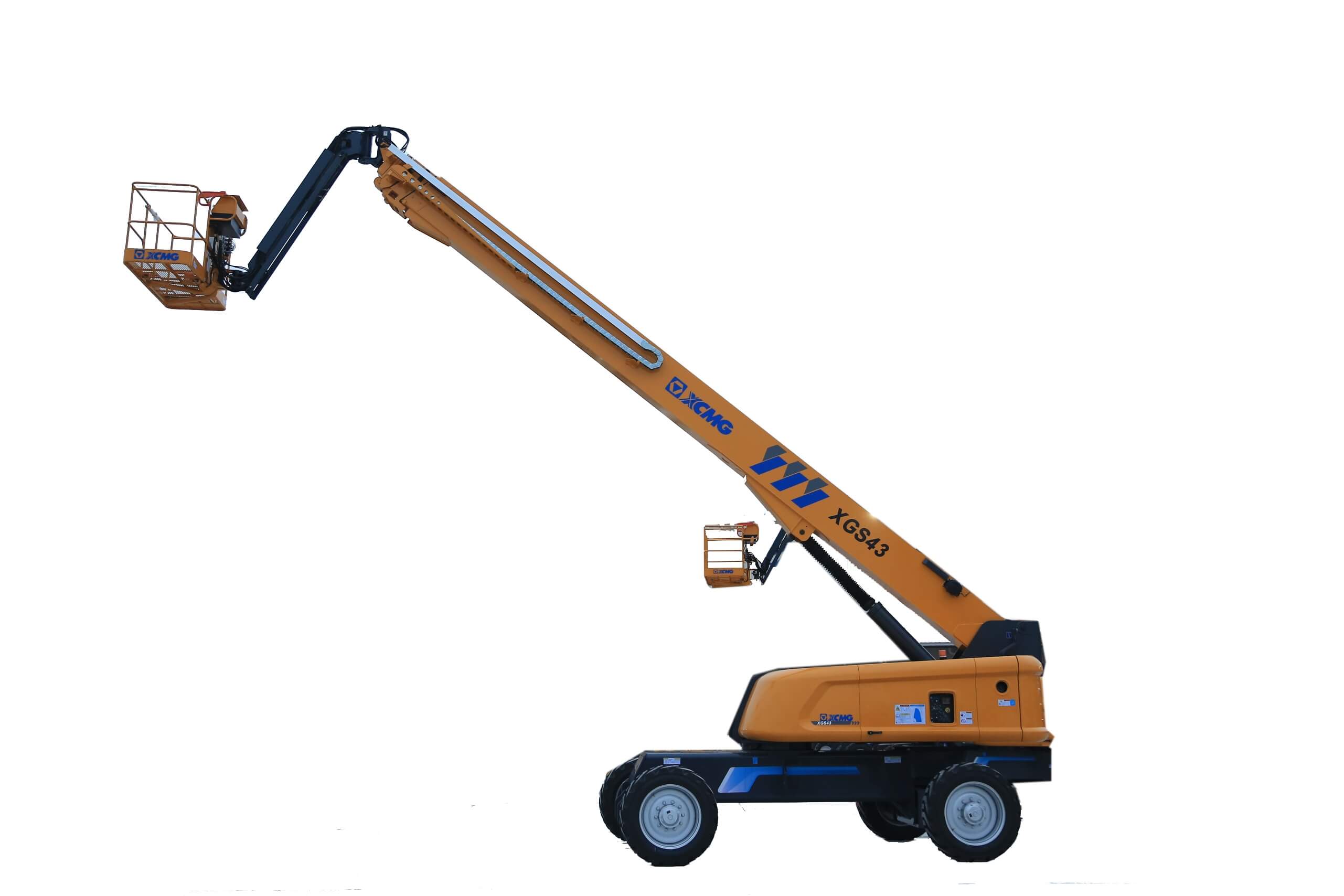Телескопический дизельный подъемник XGS43