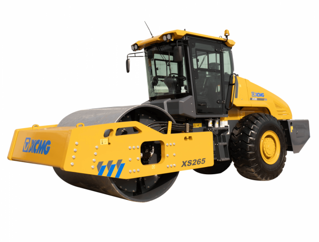 Каток одновальцовый грунтовый с гидравлическим полным приводом XS265