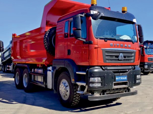 Самосвал SITRAK С7Н 6х4 18м3