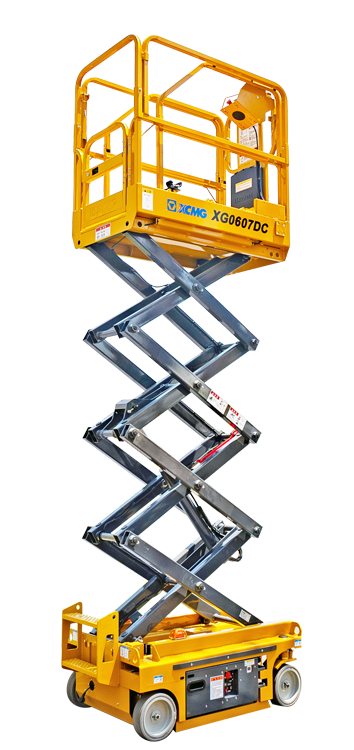 Фотография Ножничный электрический подъемник XG0607DC