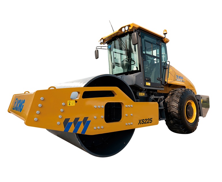 Каток одновальцовый грунтовый с гидравлическим полным приводом XS225