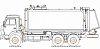 Мусоровоз с боковой загрузкой КО-440-5