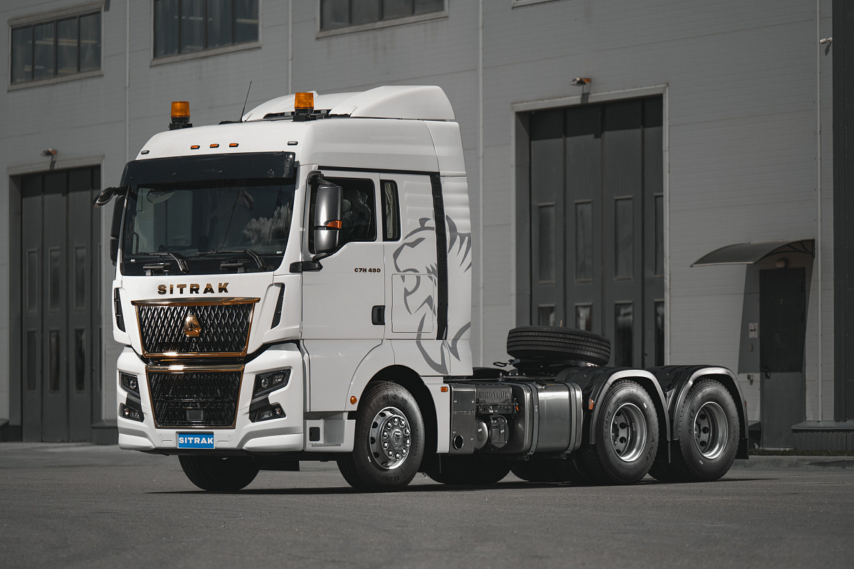 Фотография Тягач SITRAK C7H MAX 6×4 ZZ4256V364HE S-AMT ADR) 1.1.3.08