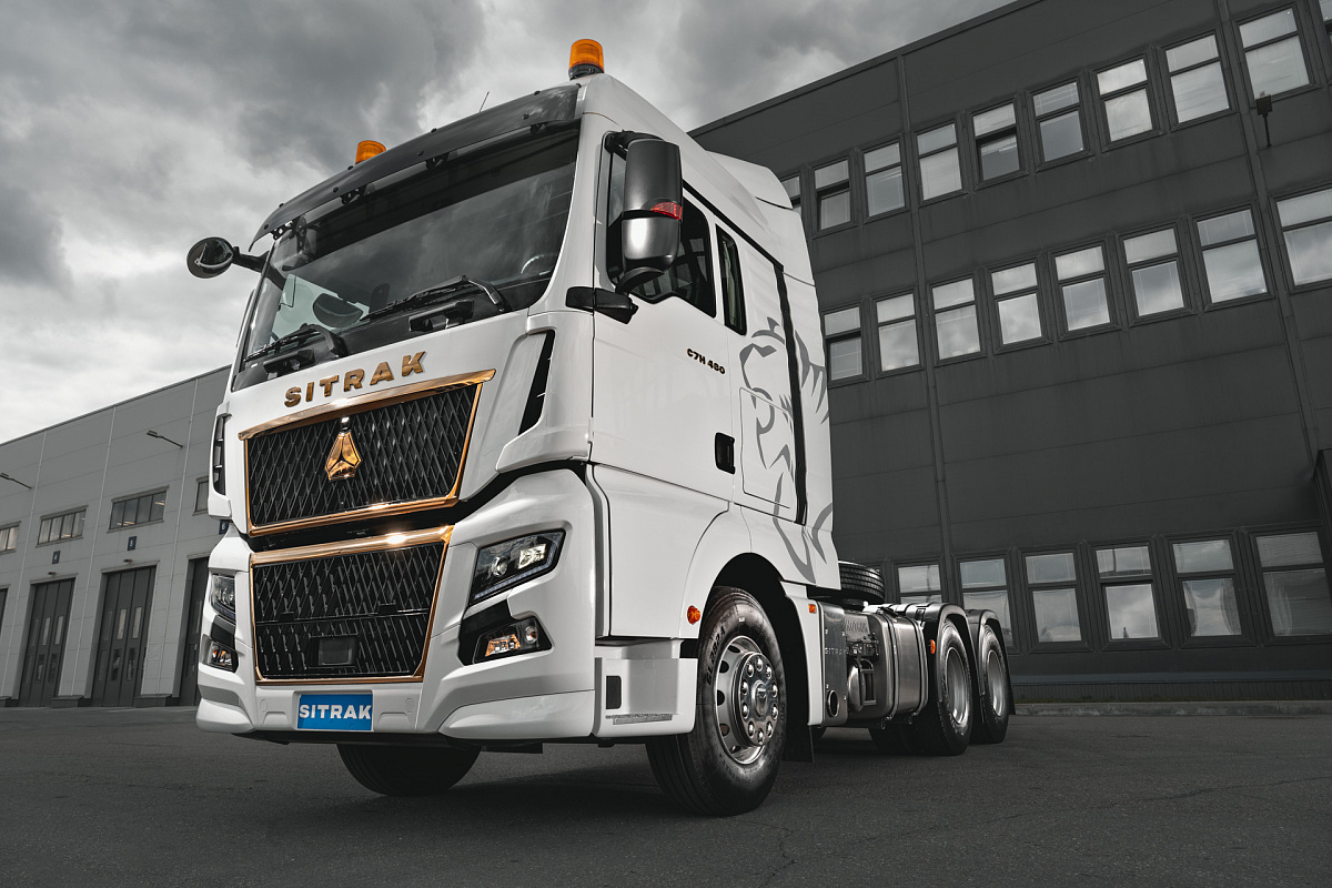 Фотография Тягач SITRAK C7H MAX 6×4 ZZ4256V364HE S-AMT ADR) 1.1.3.08