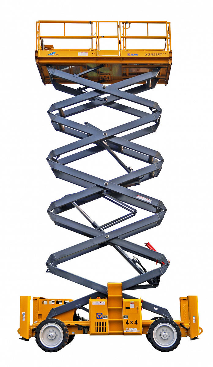 Фотография Ножничный дизельный подъемник XG1823RT