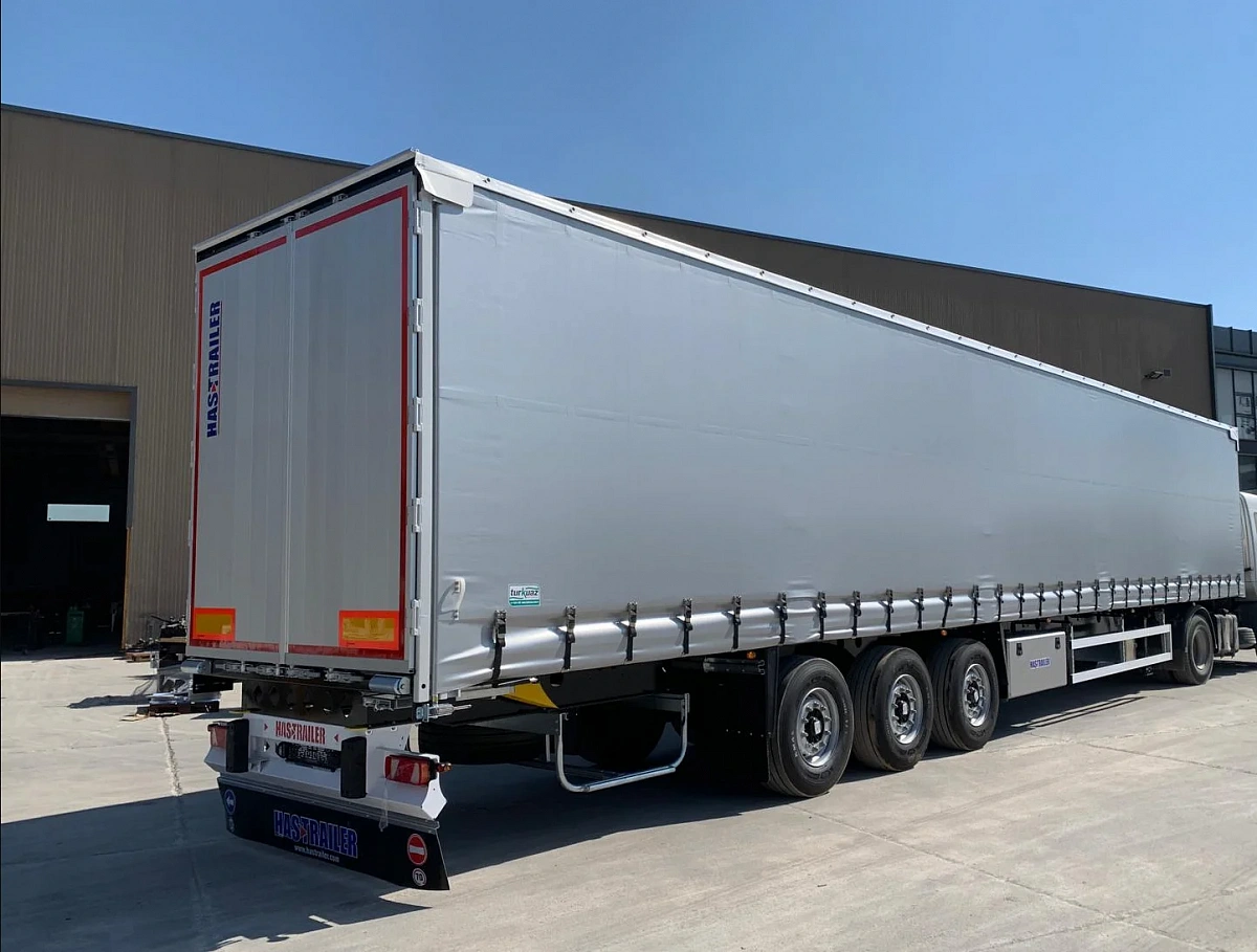 Фотография Полуприцеп шторный HASTRAILER 16.5м